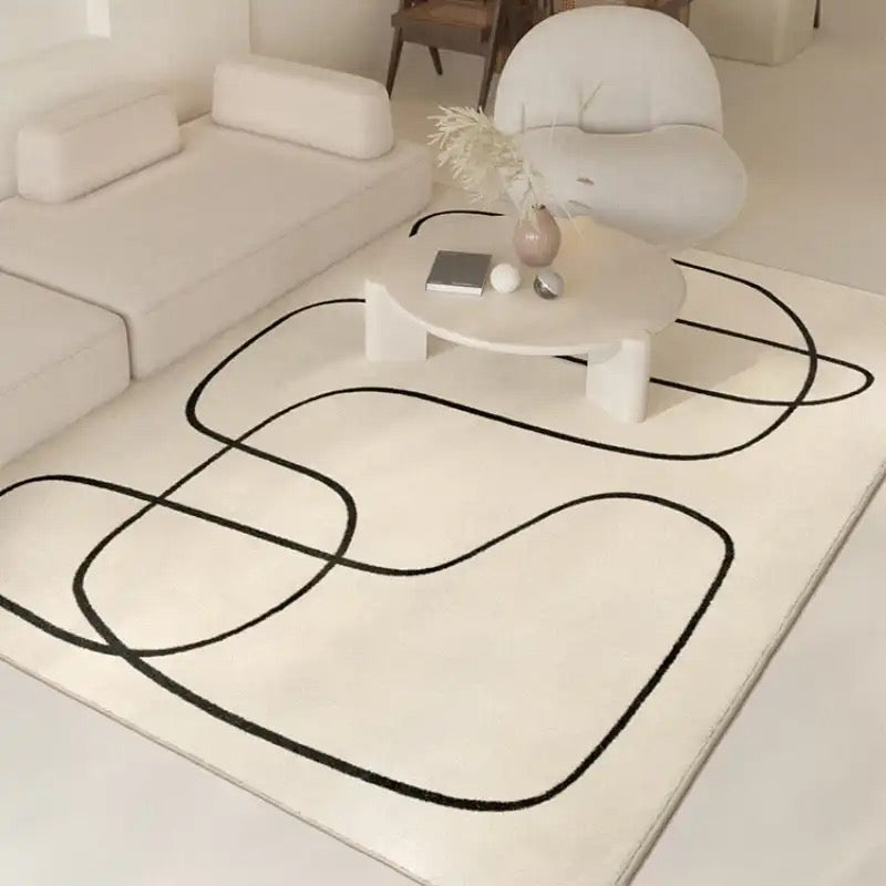 Abstract Veve – Luksuriøs Ull Område teppe med Design Norvo