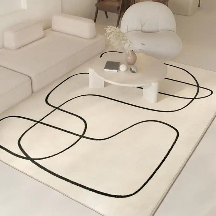 Abstract Veve – Luksuriøs Ull Område teppe med Design Norvo