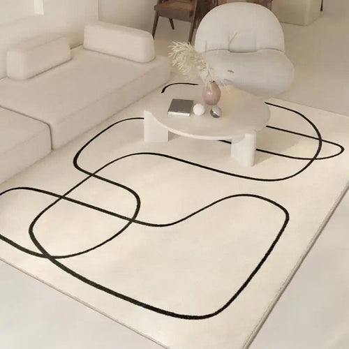Abstract Veve – Luksuriøs Ull Område teppe med Design Norvo