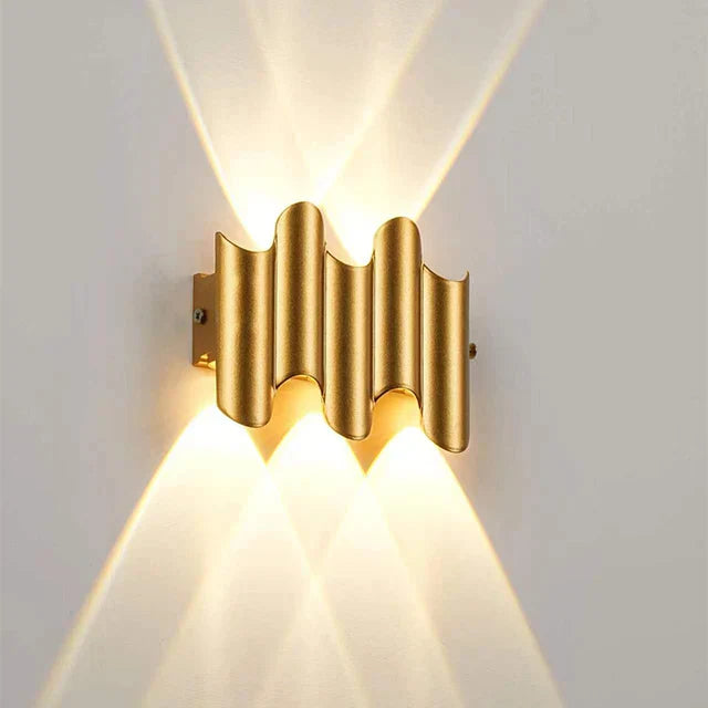 Moderne LED Vegglampe - Minimalistisk Interiørbelysning for Oppholdsrom, energisparende og stilfull | Norvo