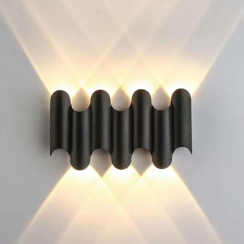 Moderne LED Vegglampe - Minimalistisk Interiørbelysning for Oppholdsrom, energisparende og stilfull | Norvo
