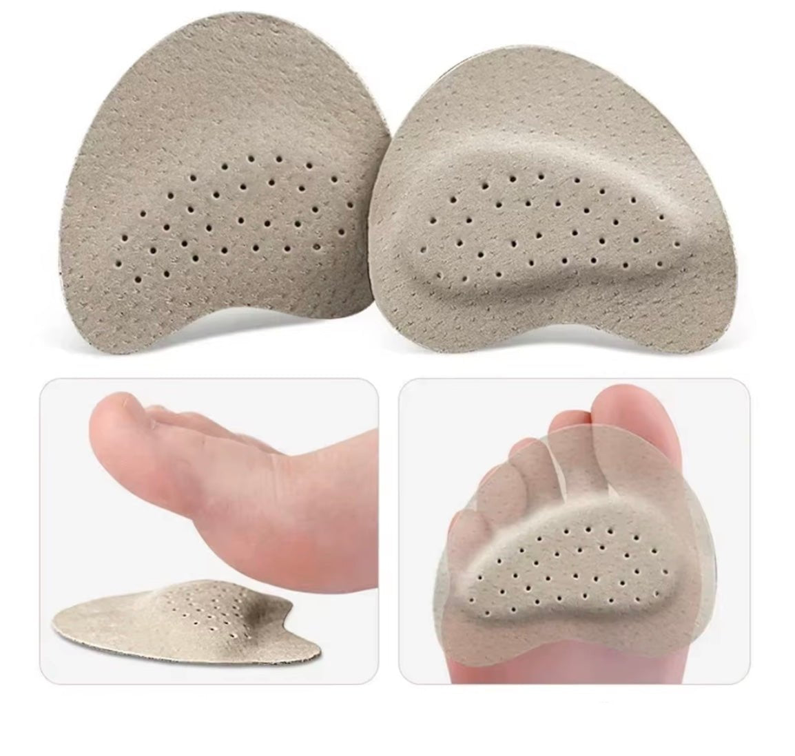 Norvo | Antiskli fotputer for sandaler – Smertelindring for kvinner