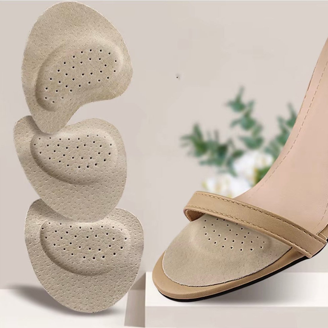 Norvo | Antiskli fotputer for sandaler – Smertelindring for kvinner