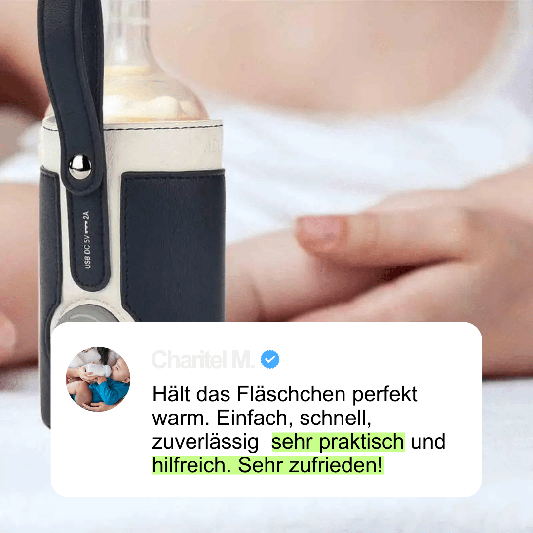 Norvo | Bærbar flaskevarmer for mødre på farten