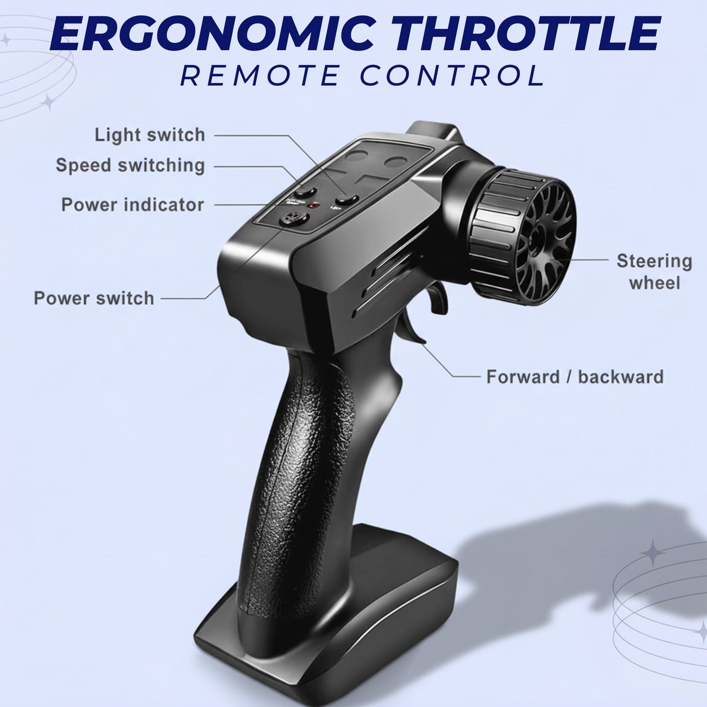 RC Drift Bil – LED Lys, Høyhastighets 4WD & Drift Dekk Norvo