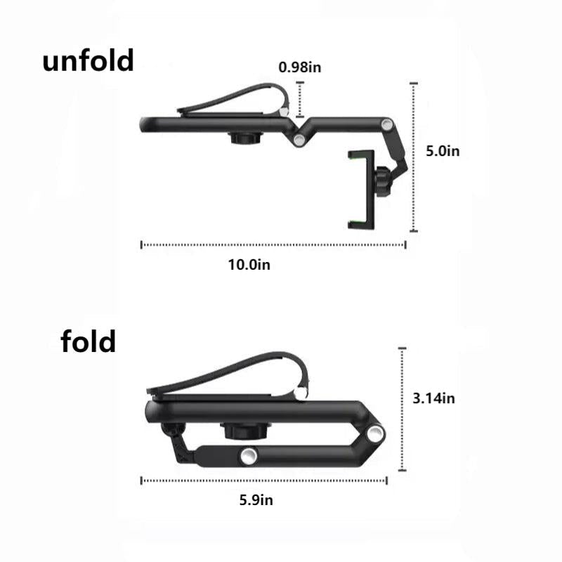 Norvo | Roterbar Multifunksjonell Solskjerm Telefonholder