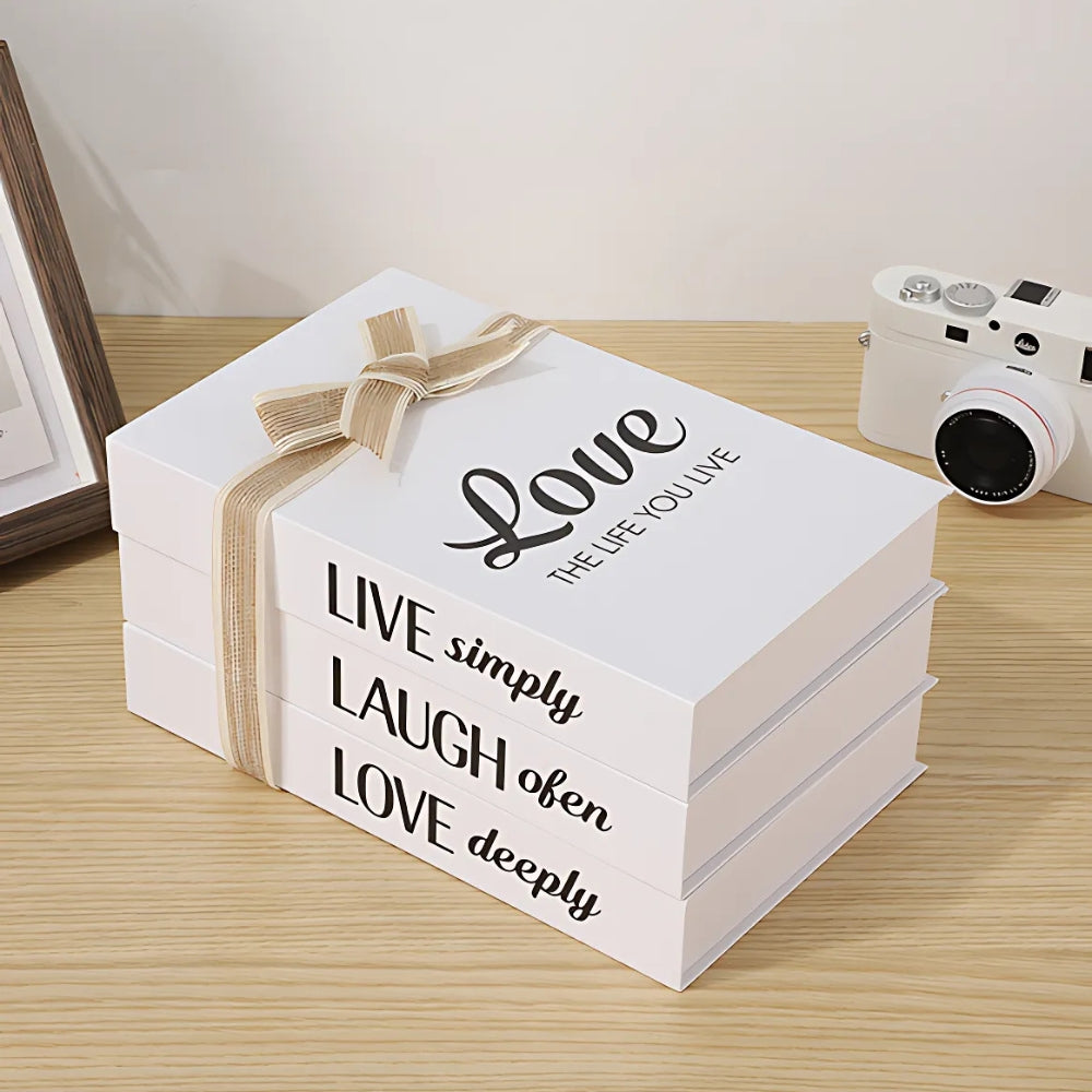 Norvo | Inspirert Rustikk Bokstabel Hjem Hyldedekor