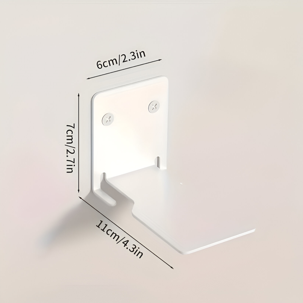 Norvo | Usynlige flytende bokhyller - Veggmonterte bokorganisatorer og stilige plassbesparende veggstativ
