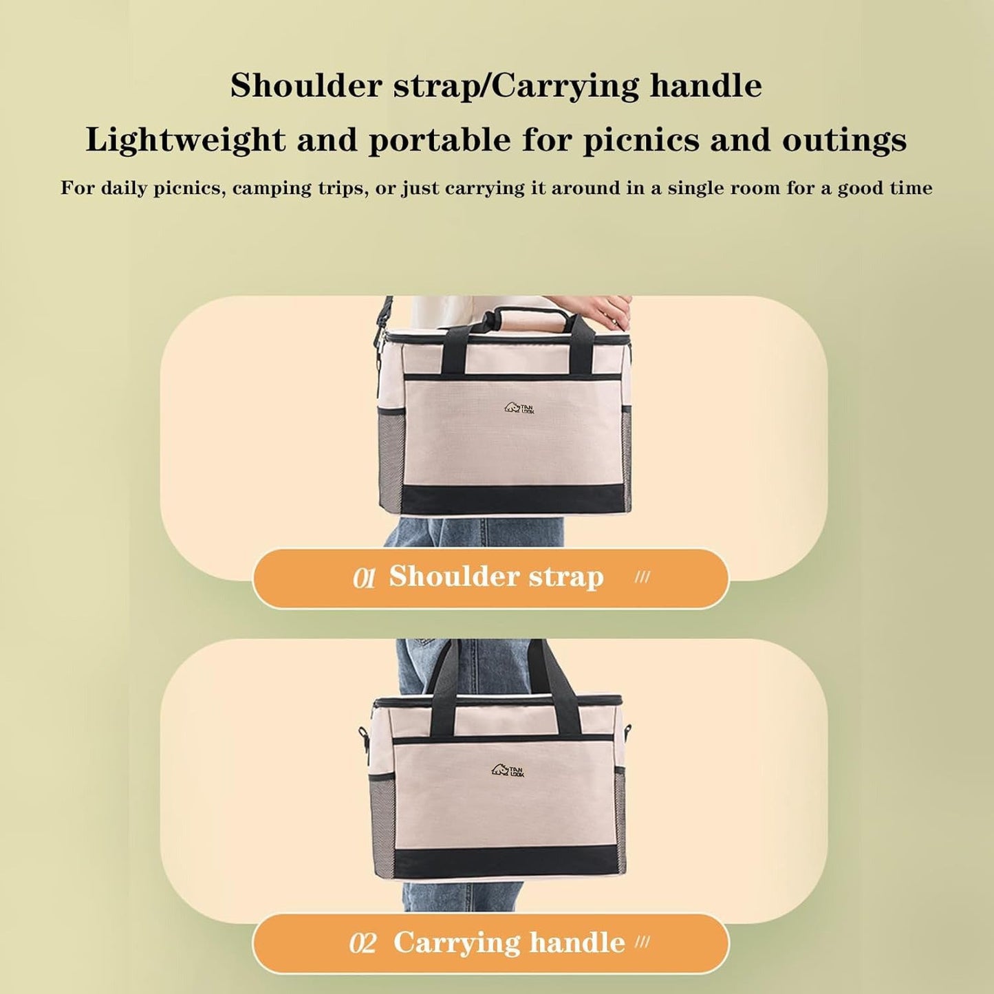 Norvo | ProThermo Isolert Bag - Isolert Mat- og Kjølebagger med 12 Timer Med Varme eller Kuldebevaring