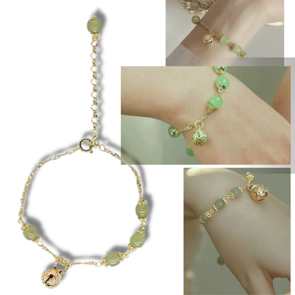 Hetian jade bjellearmbånd