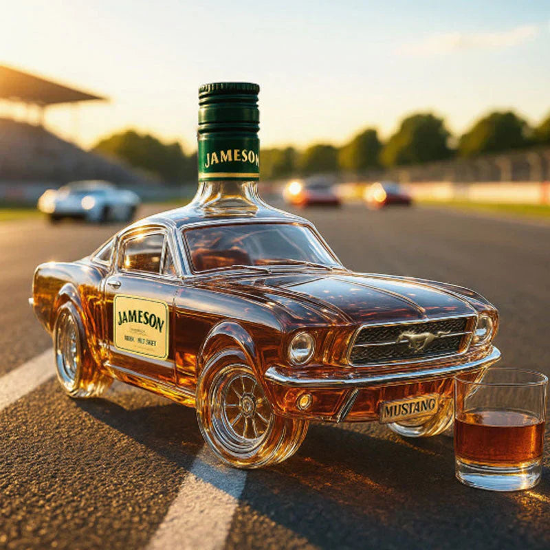 Norvo | OutlawFlask | Limited Edition Bronco Whiskey Bottle