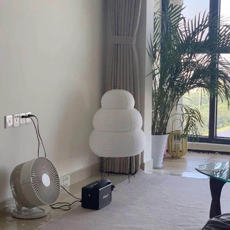 Norvo | AkariBeam - Myk Glød Japandi Rispapir Lys