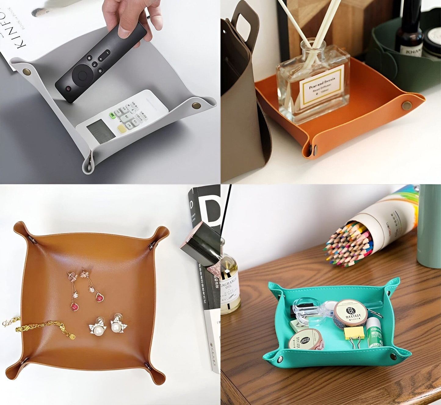 Norvo | Lærbrett oppbevaringsboks