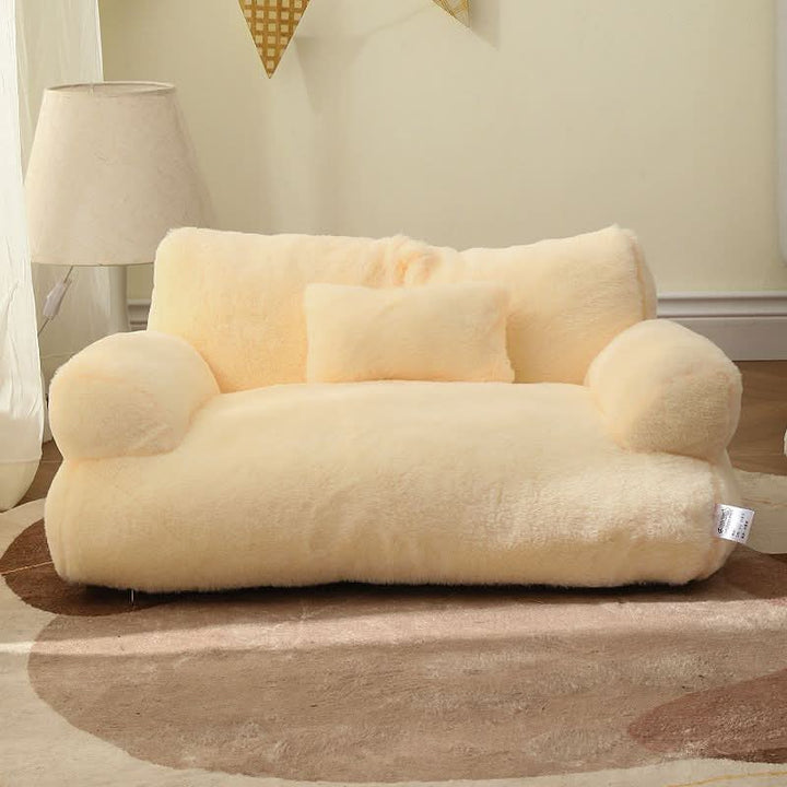 Norvo | Pet Sofa Pro – Beroligende Pet Bed med Hevet Kant for Mindre Stress
