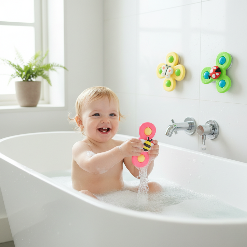 Norvo | Læring leketøy med insektdesign, trygg fidget spinner for barn