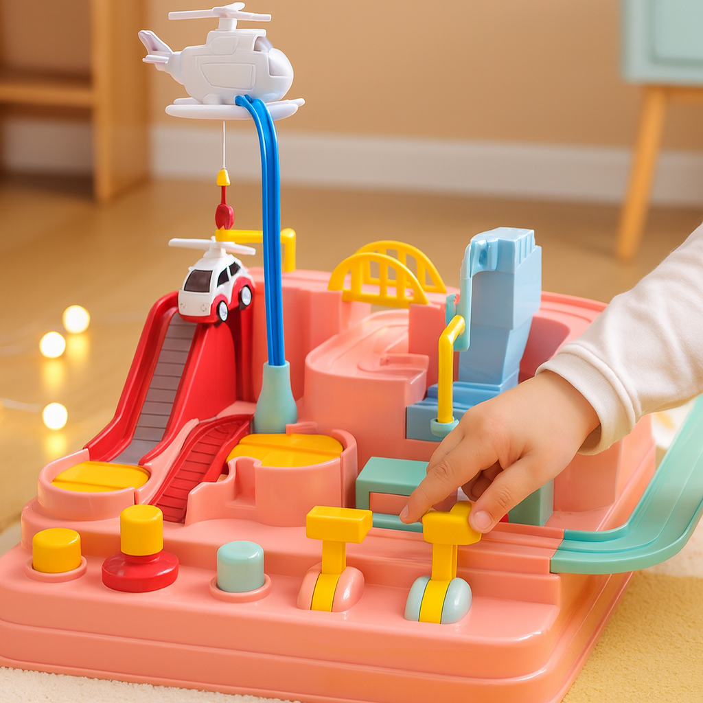 Norvo | Barn Bilbane Eventyr Lekesett Toy