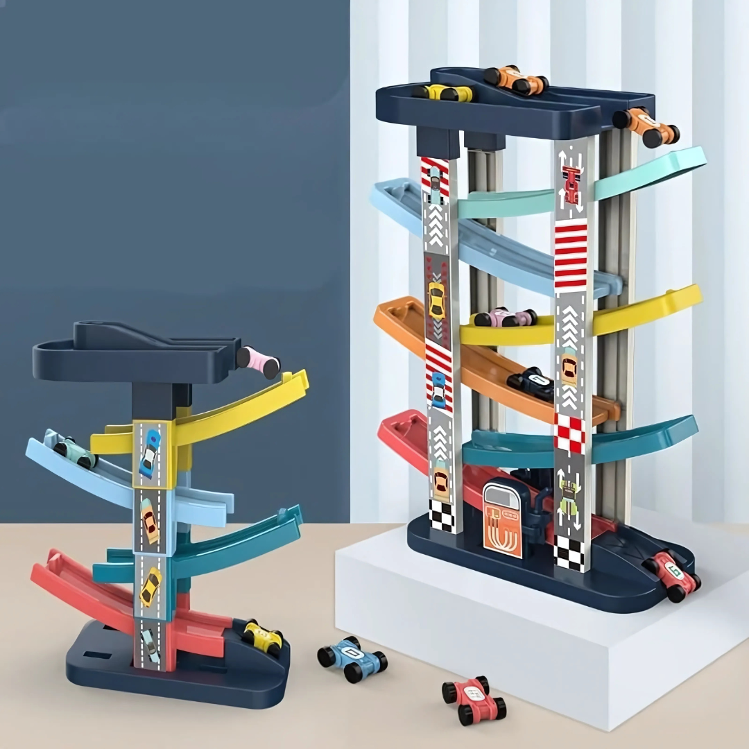 Norvo | Barn Bane Toy Plast Racing Set