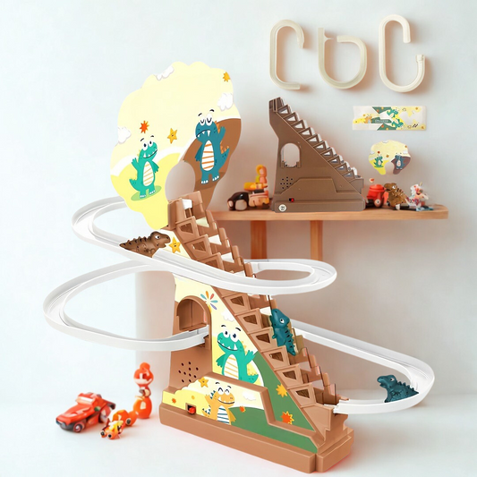 Norvo | Barn Dinosaur Spor Rutsjebane Musikk Leketøy
