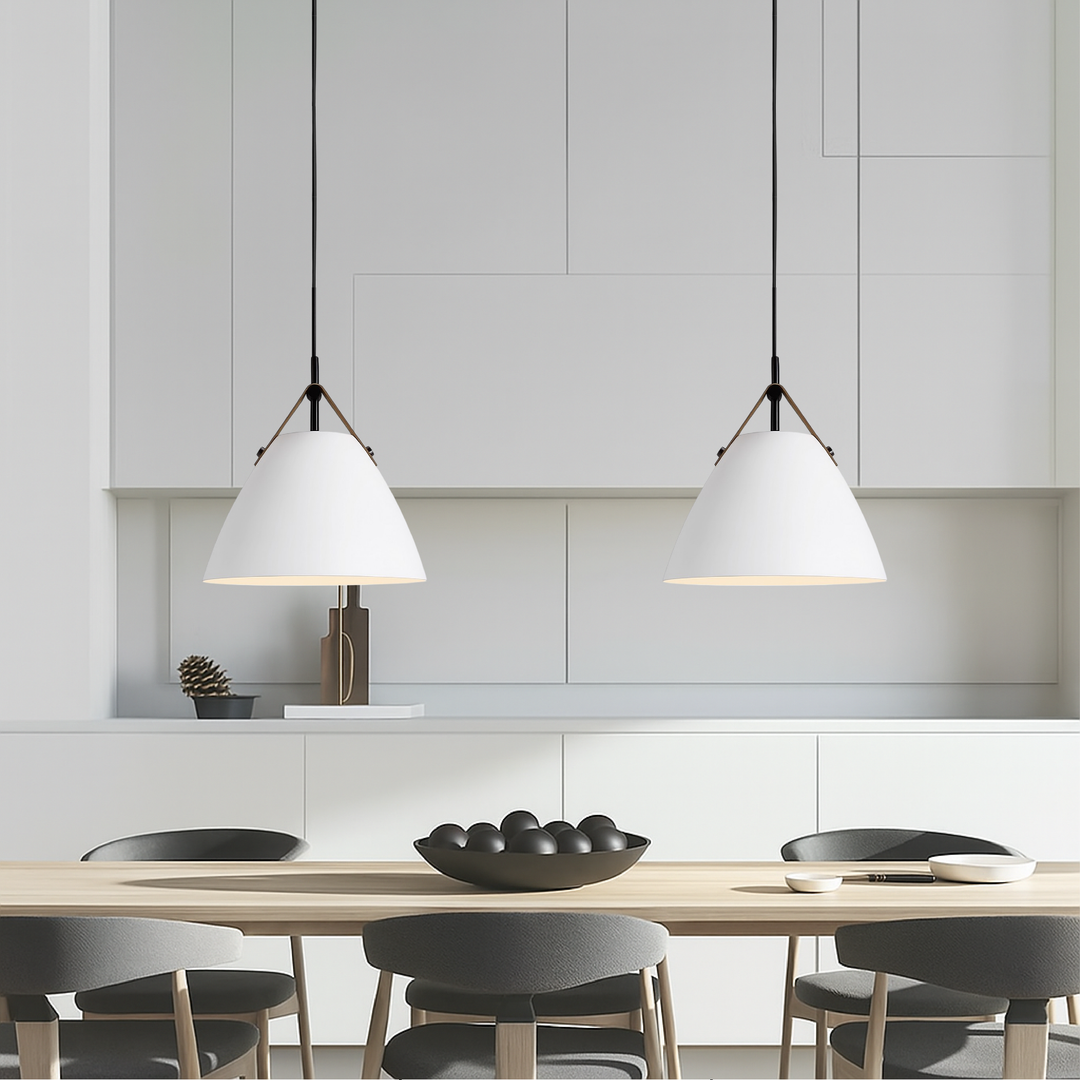 Norvo | Skandinavisk Pendellampe med Fargerik Design