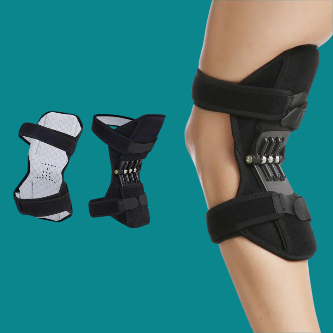 Norvo | Hengslet Kneebånd Stabiliserings - Justerbar Kneestøtte for Smertelindring, Artritt & Postoperativ Restitusjon - Sett med 2