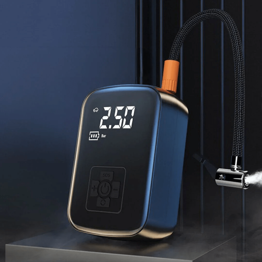 Norvo | Bærbar Elektrisk Luftpumpe for Dekk, Ballonger og Madrasser