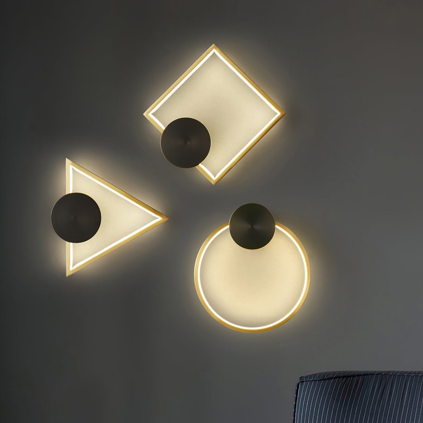 Norvo | GeoLight – Elegant geometrisk vegglampe for moderne rom