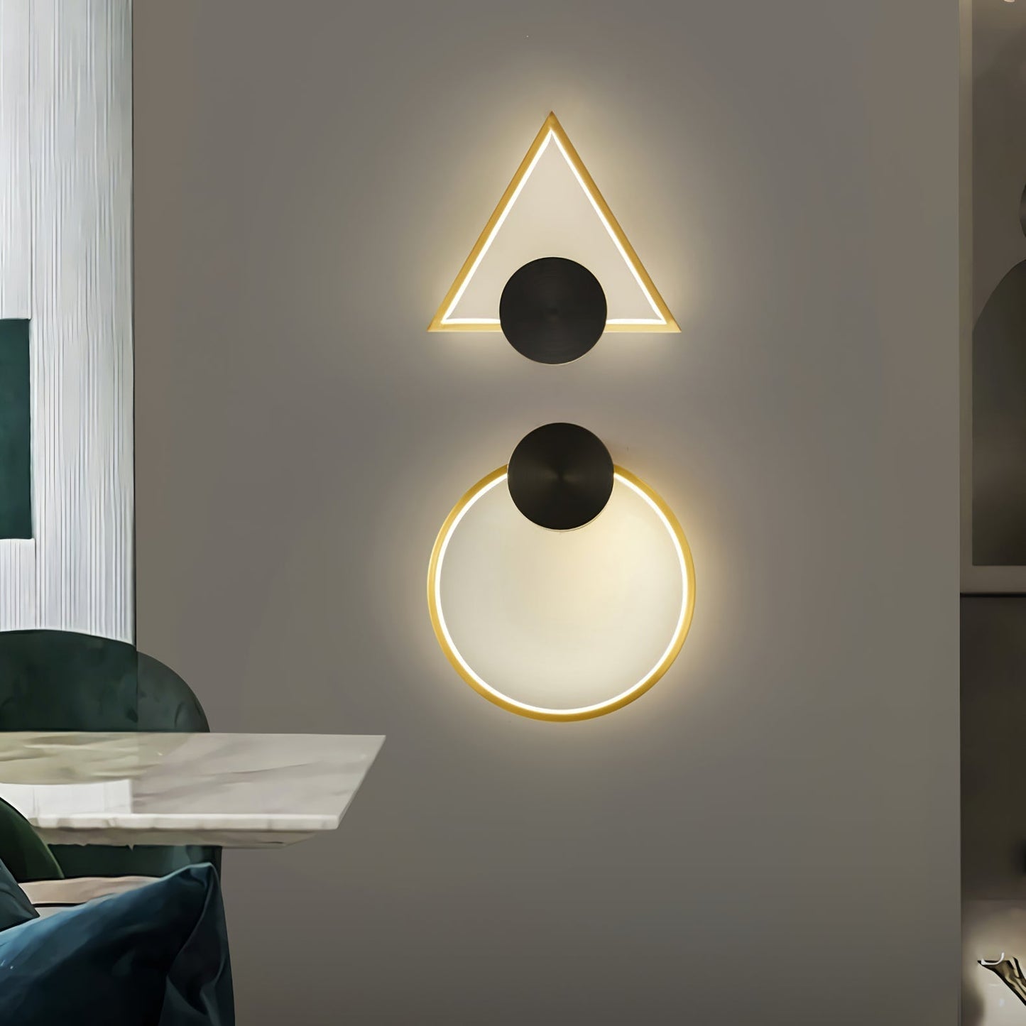 Norvo | GeoLight – Elegant geometrisk vegglampe for moderne rom