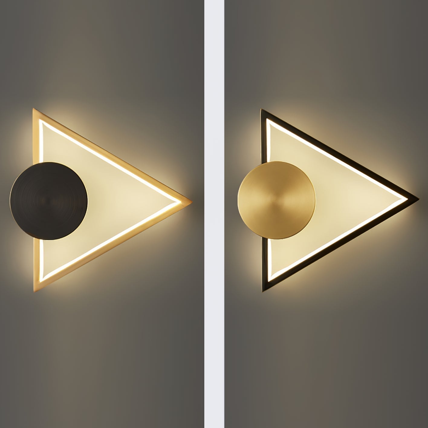 Norvo | GeoLight – Elegant geometrisk vegglampe for moderne rom