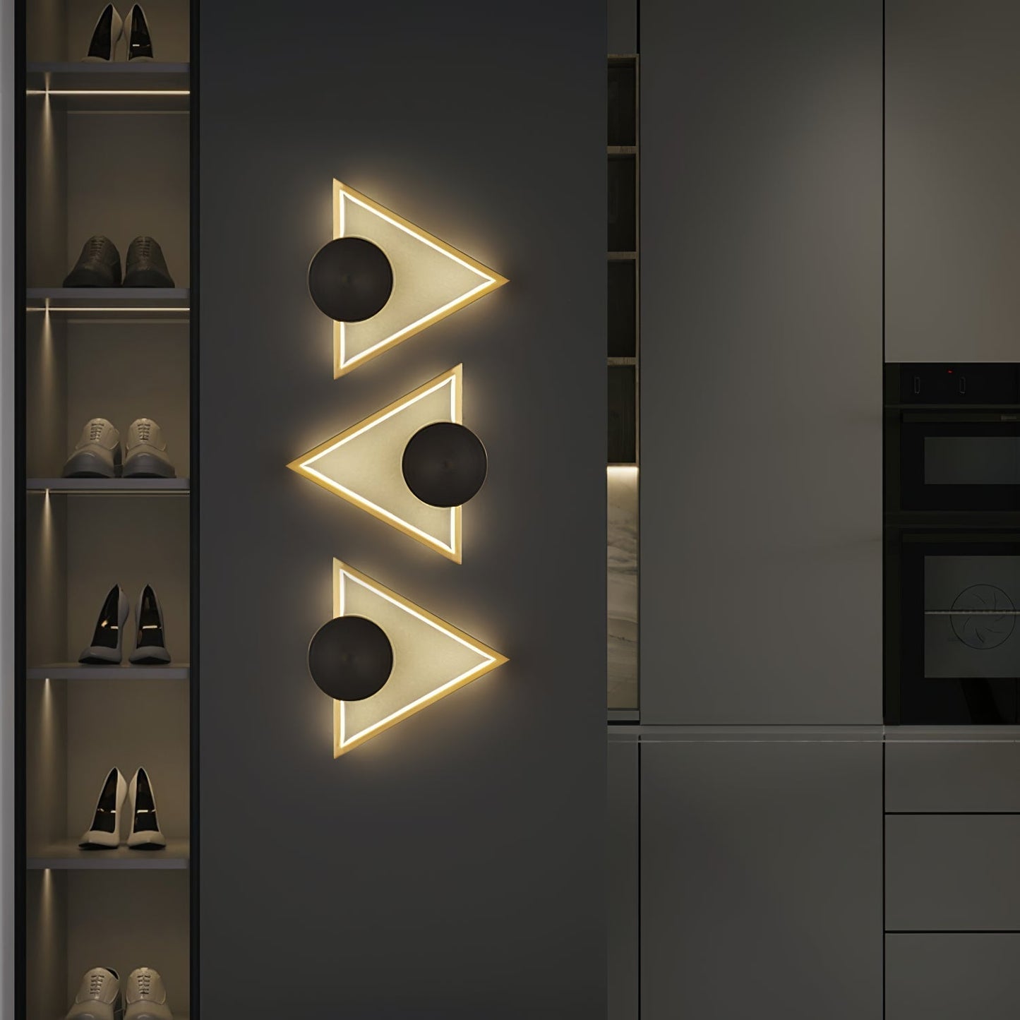 Norvo | GeoLight – Elegant geometrisk vegglampe for moderne rom