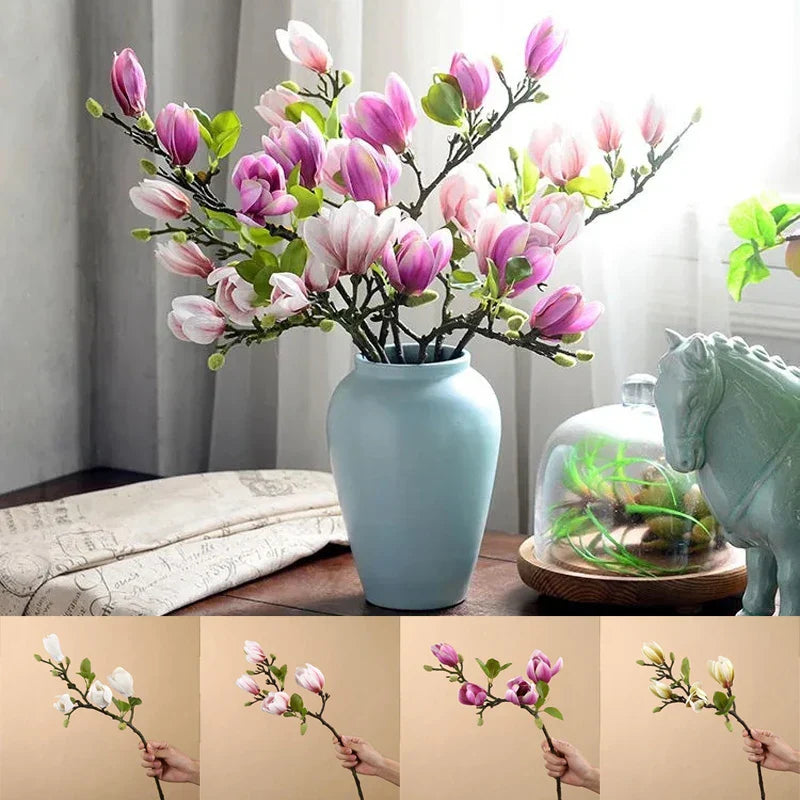 Norvo | Livslike kunstige magnolia grener