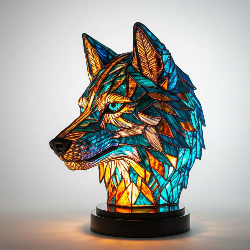 Norvo | Kunstnerisk bordlampe - AnimalGlow