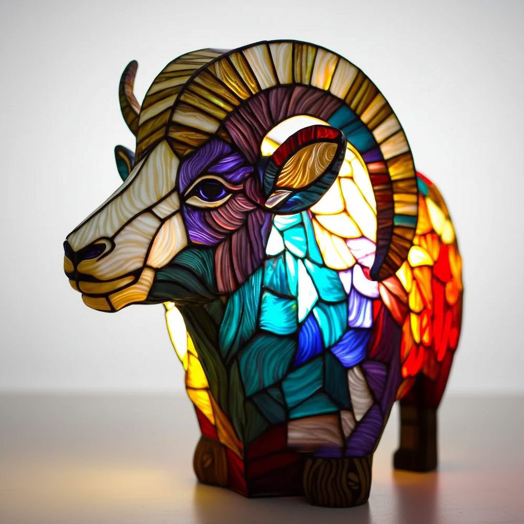 Norvo | Kunstnerisk bordlampe - AnimalGlow