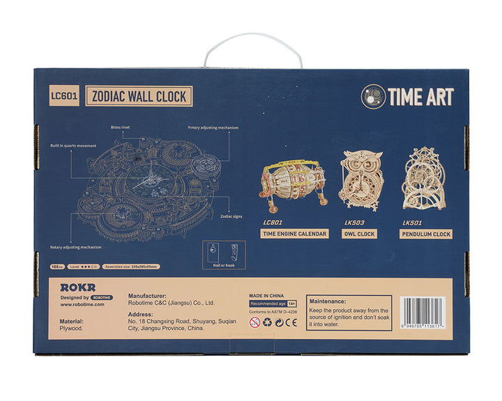 Zodiac Veggklokke og Kalender Norvo