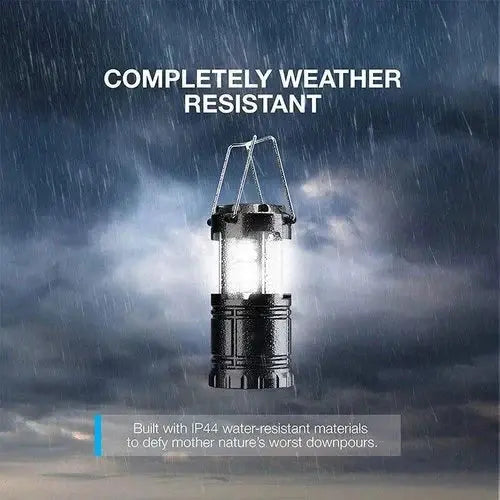 Norvo | Camping Lantern med Vifte & Power Bank | Solenergi & Oppladbart LED Lys | Bærbart Utendørsutstyr