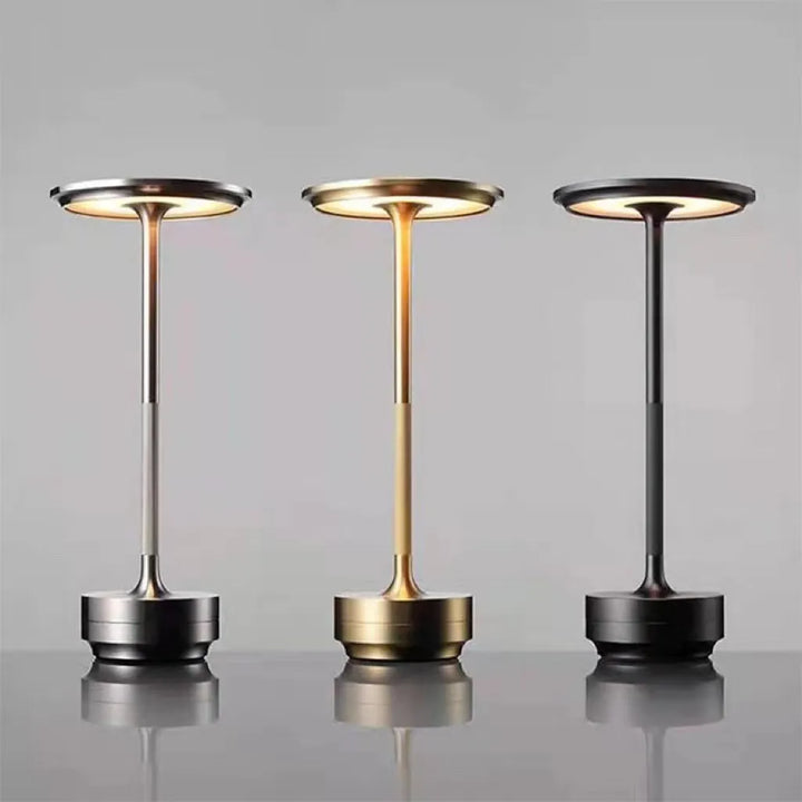 Dimmbar industriell stil bordlampe – justerbar LED-lampe for stue og kontor | Norvo