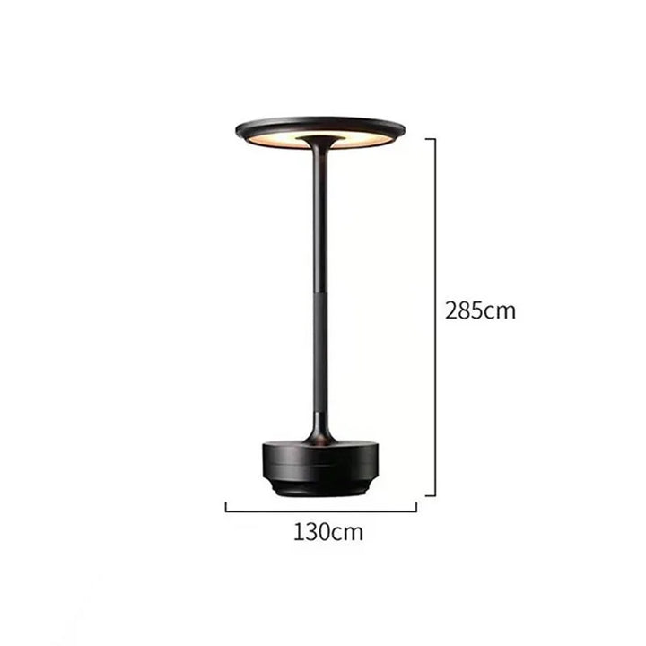 Dimmbar industriell stil bordlampe – justerbar LED-lampe for stue og kontor | Norvo