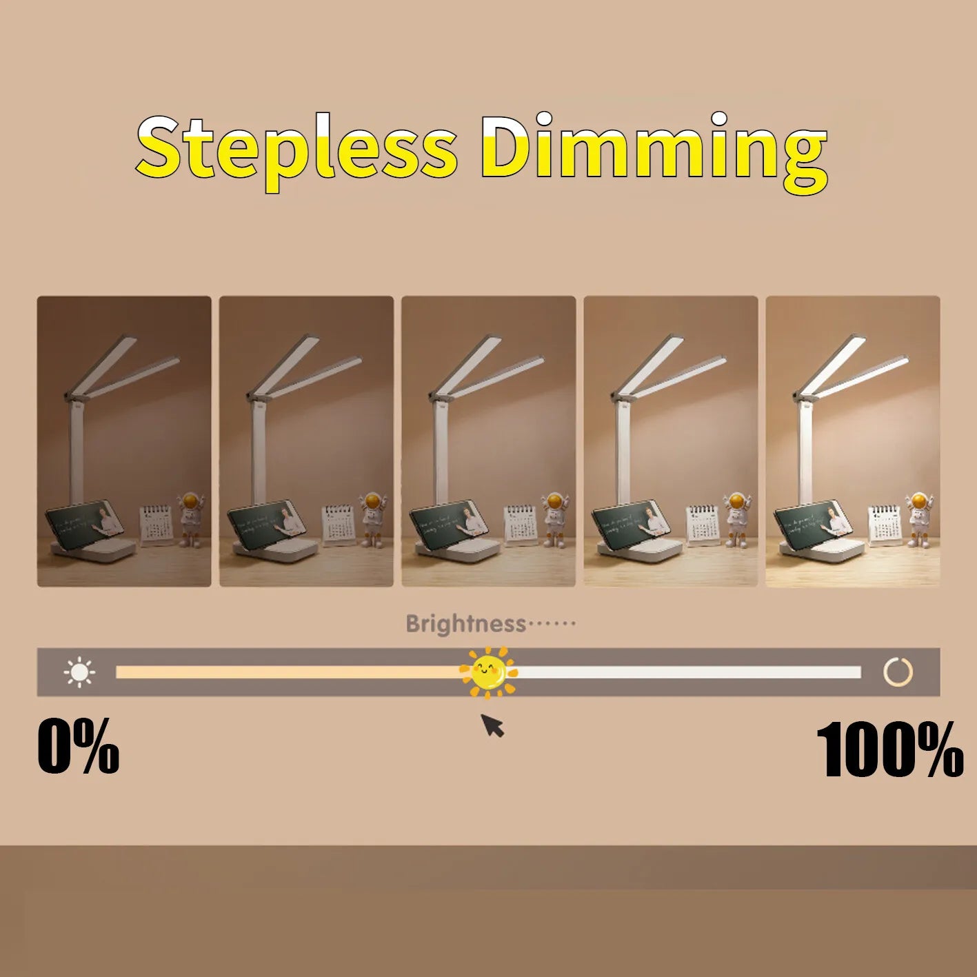 Norvo | Dimbar LED Skrivebordslampe