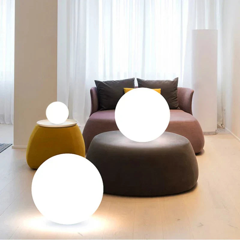 Norvo | LED Ball Lampe - Donn - Oppladbar - Vanntett - For innendørs og utendørs
