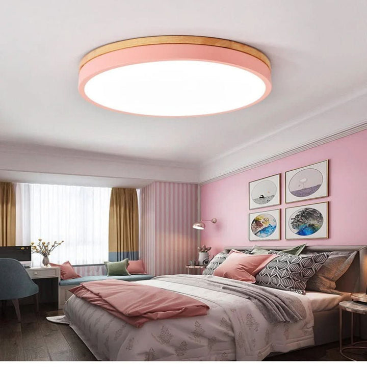 Norvo | Moderne taklampe laget av naturlig tre for ethvert rom