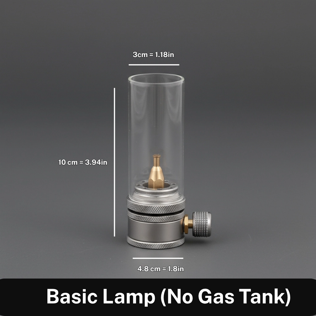 Norvo | Kompakt Butanlampe for Camping & Utendørs Eventyr