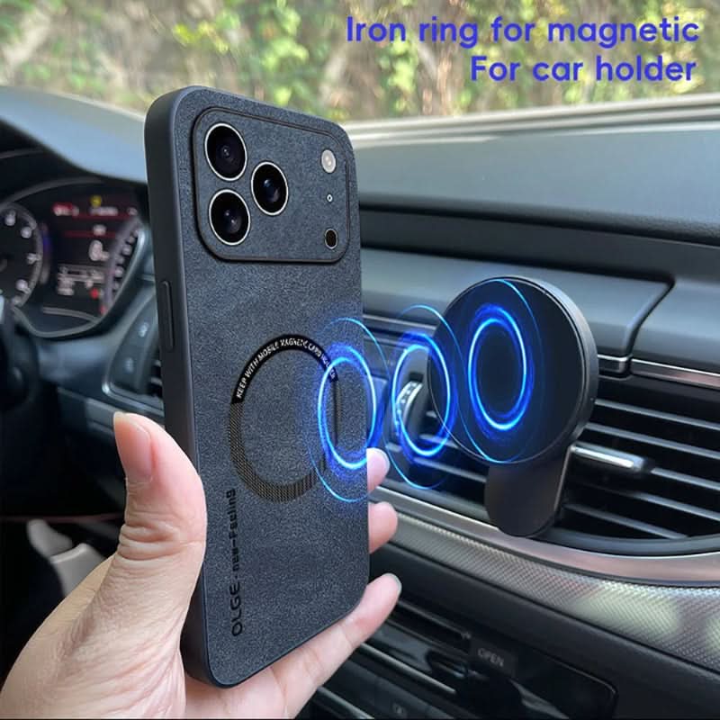 Norvo | Premium lær MagSafe-dekselet for en perfekt passform