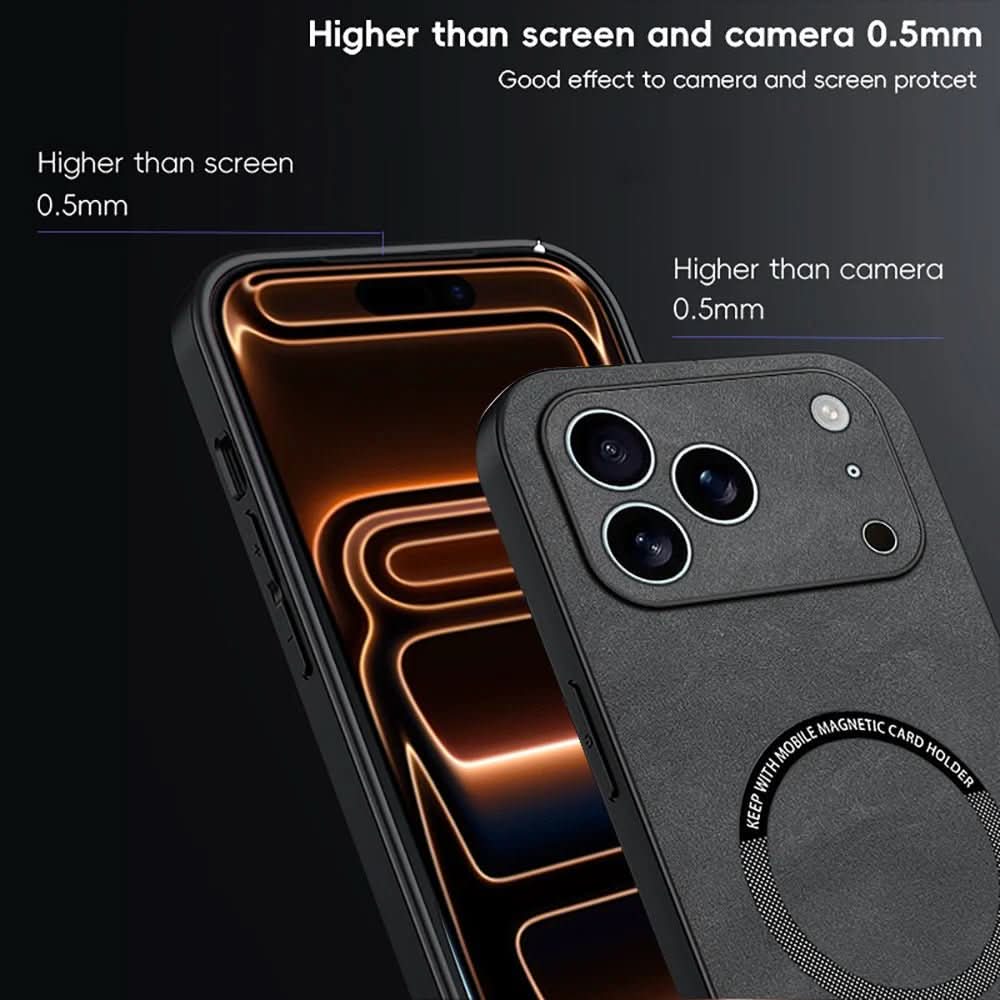 Norvo | Premium lær MagSafe-dekselet for en perfekt passform