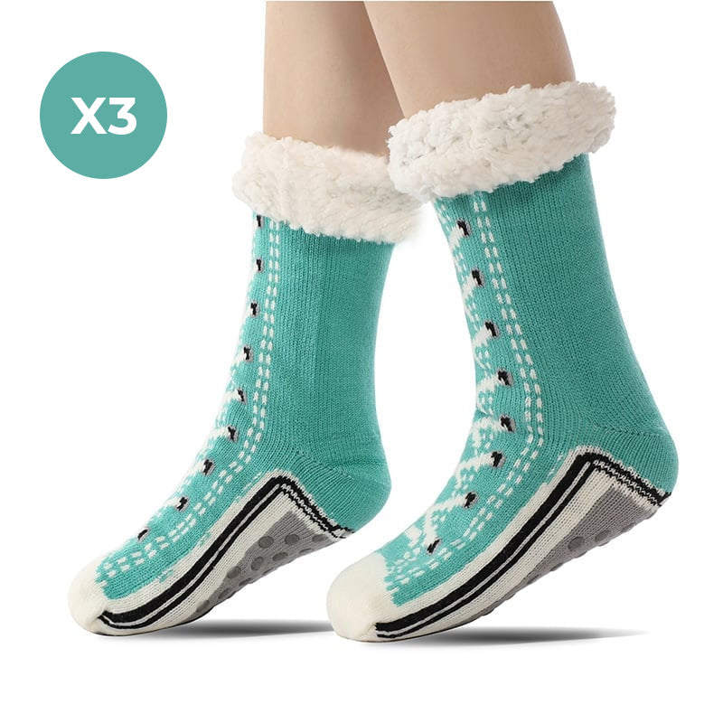 Norvo | Ultra-tykke Cashmere Slipper Hjem Sokker