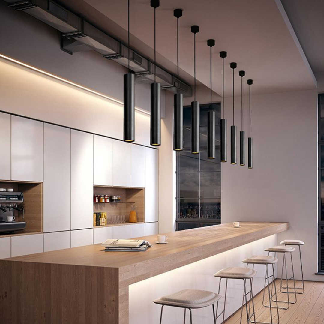 Norvo | Modern Sylinder Pendellampe - Elegant og Bærekraftig