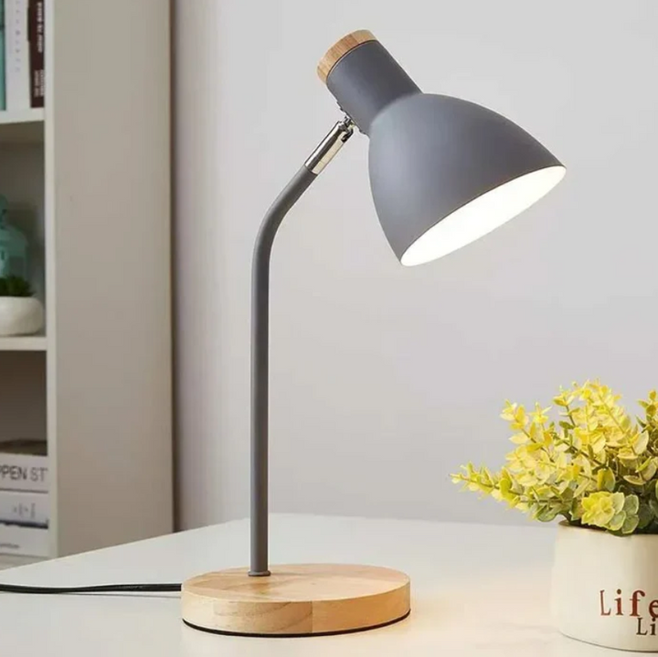 Norvo | å sette på i tre og farget metall - Designbelysning for kontor og interiør