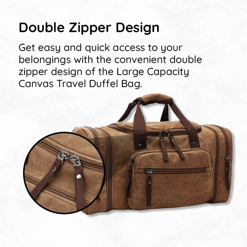 Norvo | Stor kapasitet lerrets reiseveske