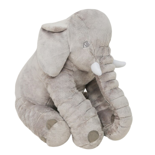 Stor baby elefant plysj pute