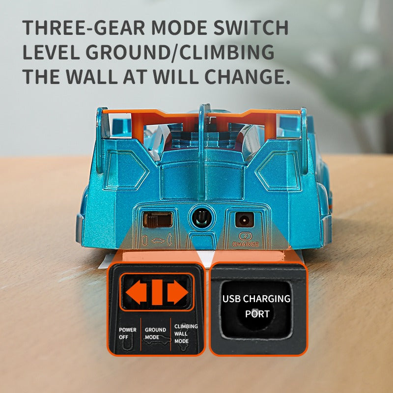 Norvo | WallRacer | La tyngdekraften forsvinne - RC bil som klatrer på vegger