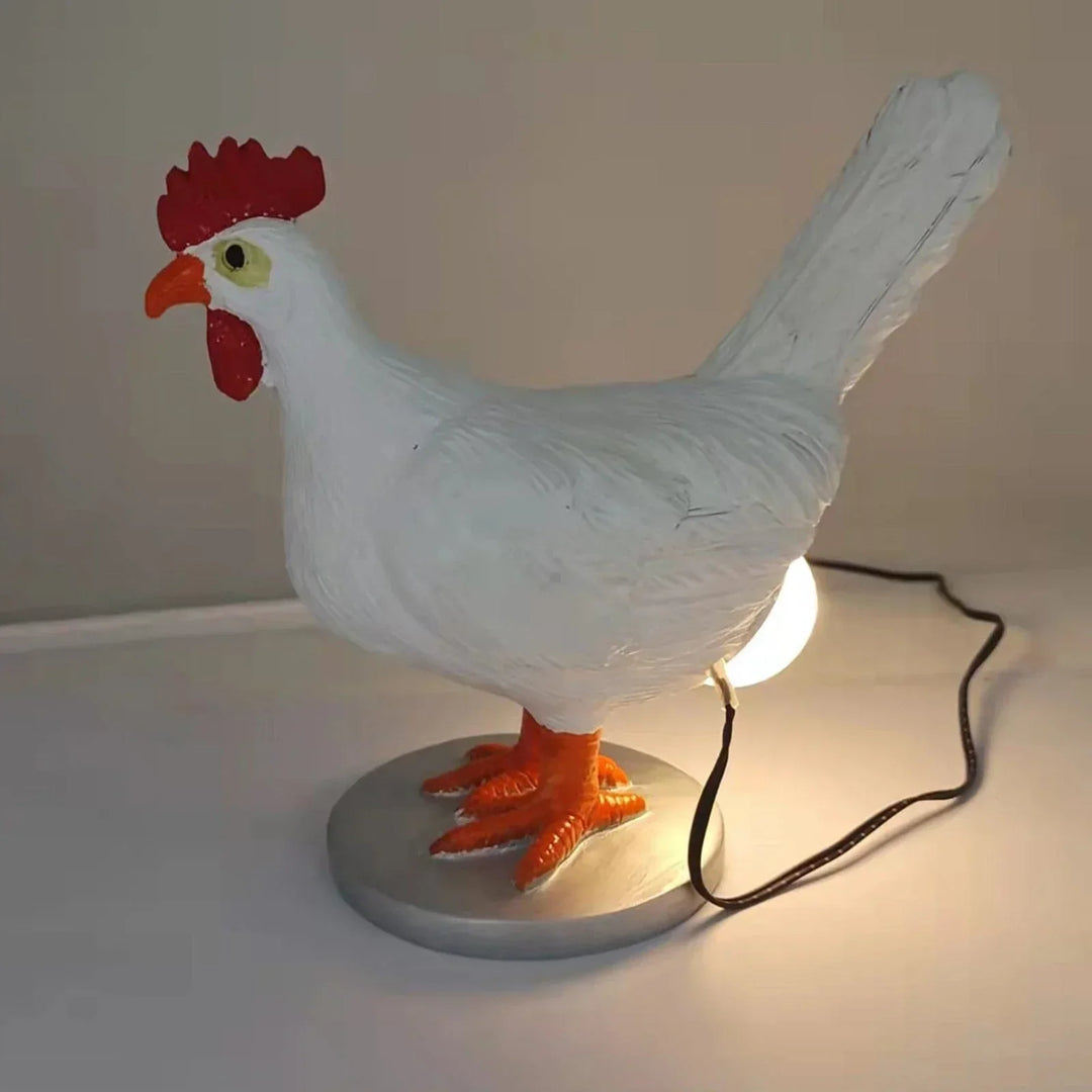 Norvo | ChickLume - Innovativ lampe for høner - Oppmuntrer til egglegging - Lyser opp og varmer opp