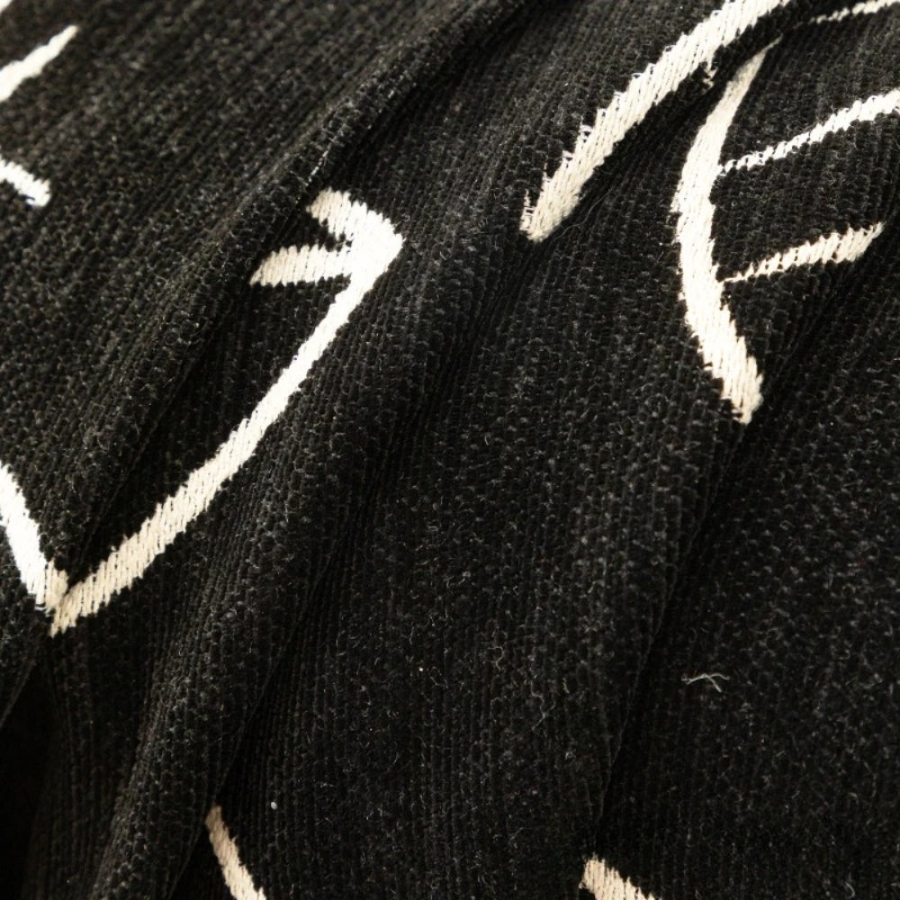 Norvo | Blad Inspirert Luksus Chenille Sofa Cover